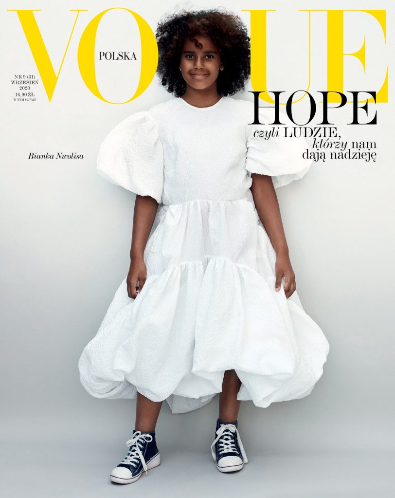 新冠肺炎疫情 波蘭版本Vogue Hope封面